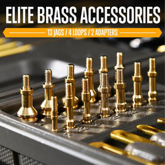 Elite Gun Cleaning Kit, Handgun Shotgun Pistol Universal Cleaning Kit with All B