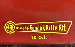 Vintage 1950s Outers Gunslick Rifle 30 Cal. Kit No. 477 Cleaning Kit Made in USA
