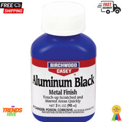 Birchwood Casey Fast-Drying Fast-Acting Aluminum Black Metal Finish for and Gun