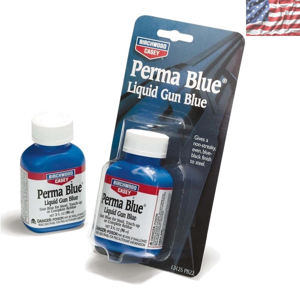 High-Quality Perma Blue Gun Blue – 3oz Liquid and Paste for Lasting Finish