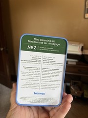 Norwex Mini Cleaning Kit W/ Collector Tin & Large Bamboo Cloth instead of mini