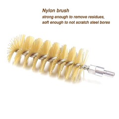 12GA Shotgun Cleaning Kit Nylon Stainless Steel Cotton Mop Swab Gun Brush Tools