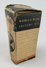 Vintage NOS Marble’s Gun Cleaning Patches Box .22 & .25 cal Marble Arms Corp