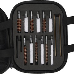 43 PCS Gun Cleaning Kit Pro Universal Pistol Rifle Shotgun Cleaner Set US