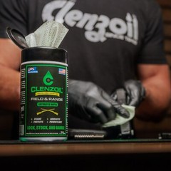 Clenzoil Field & Range Saturated Gun Oil Wipes | Multi-Purpose [ CLP]…