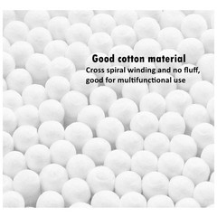 1000 PCS 6-Inch Lint-Free Gun Cleaning Swabs – Bamboo Handle Cotton