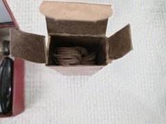 Vintage Montgomery Wards Western Field Rifle Cleaning Kit Red Nice Condition!