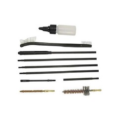10 Piece .22 22LR .223 556 Rifle Gun Cleaning Kit Set Cleaning Rod Nylon Brush