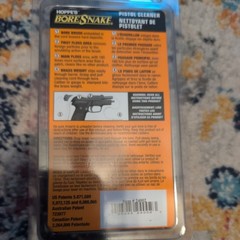 BoreSnake Hoppe’s Original Pistol with Den