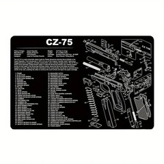 Pistol Gun Cleaning Mat