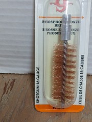 Hoppes #1313P Shotgun Phosphor Bronze Brush 16 Gauge