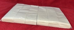 2000 pack 2″ Gun Cleaning Patches, highly absorbent, used with cleaners and oil