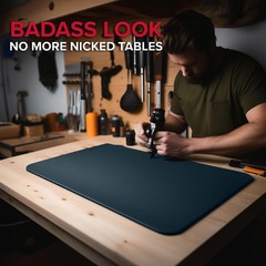 Falko Tactical Premium Gun Cleaning Mat (3 Sizes) – 2X 20×12, Steel Blue