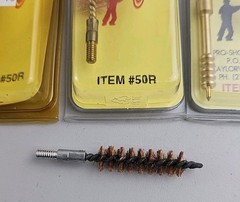 Pro-Shot Benchrest Brush For .50 Cal plus spear tip jag for 7mm
