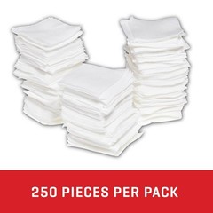(3 pack) Allen Company 1.5″ Square Cotton Firearm Cleaning ,250Pack,25 to 35Cal