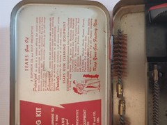 SEARS AND ROEBUCK NO 2143 VINTAGE GUN CLEANING KIT 22 CAL # ⁶ 20251