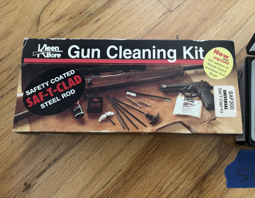 KleenBore UK-213 Gun Cleaning Kit All Gauges & Calibers w/ Carrying Case