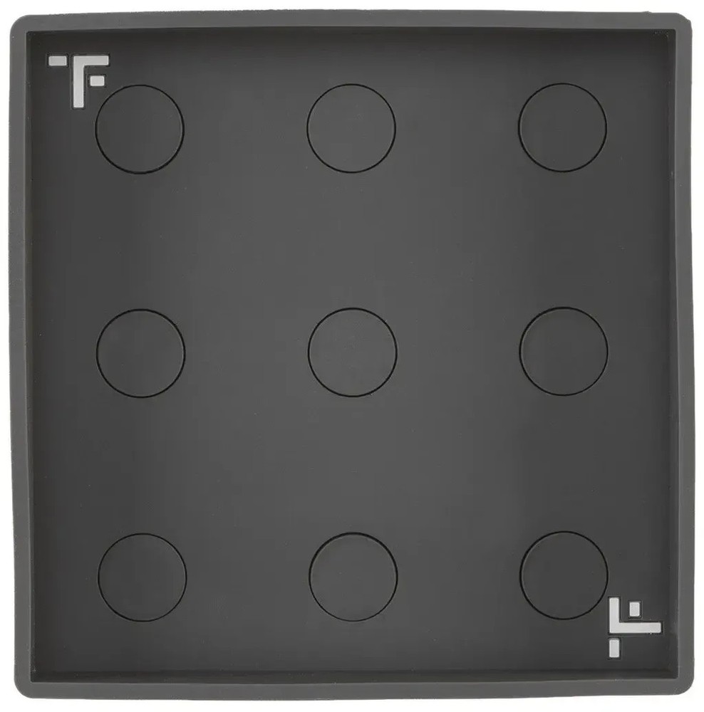 Tactical Formulary MagTray, Gray, MT-5×5-GRY Bench Mat