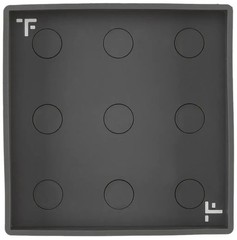 Tactical Formulary MagTray, Gray, MT-5×5-GRY Bench Mat