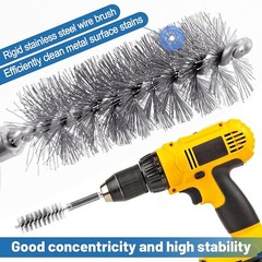 Comprehensive 18pc Bore Brush Cleaning Kit with Durable Stainless Steel Bristles