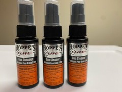 “3 PACK” — Hoppe’s Elite Gun Cleaner, 2 oz Bottles