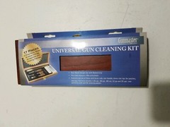 GunMaster Universal Gun Cleaning Kit, Wood Box. Brass rods&Tips, FREE SHIPPING