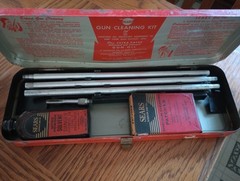 Vintage Sears Roebuck # 2140,12-16 Ga. Rifle Cleaning Kit