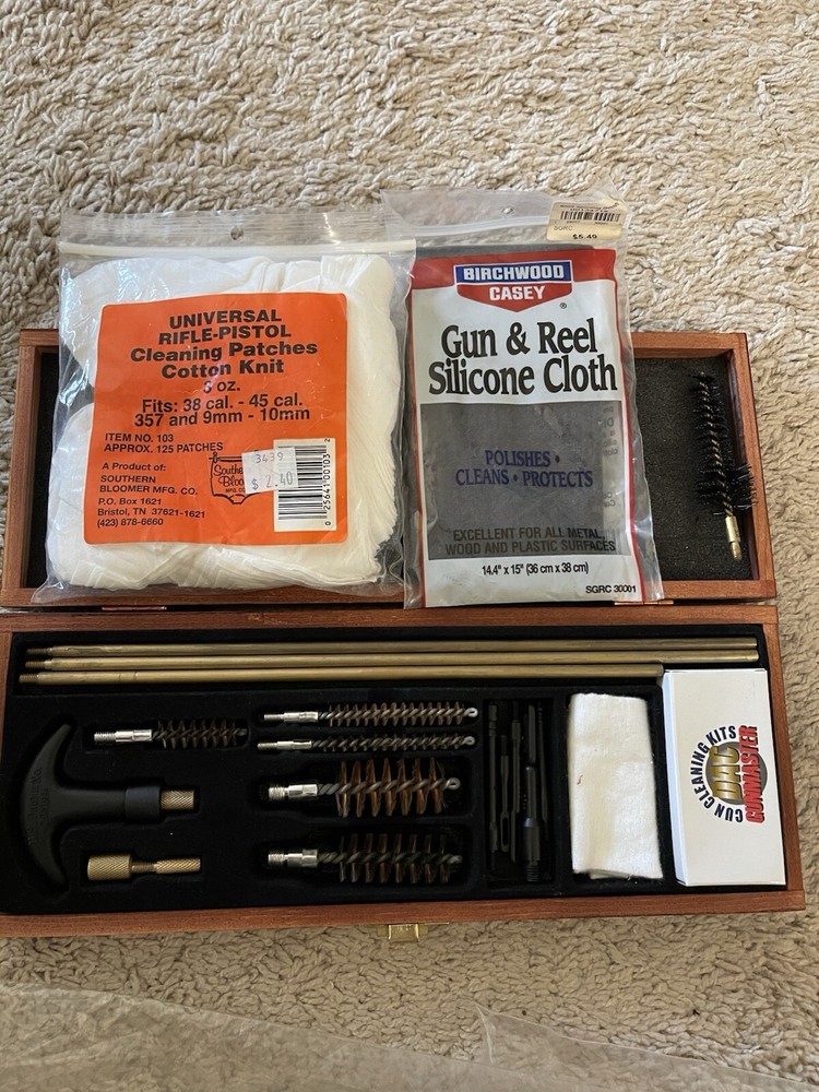 Gun Cleaning, Speed Loading, Ear Protection, Locks Lot