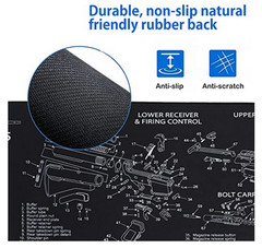 Pistol Gun Cleaning Mat