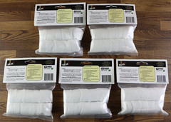 SEAL1 1009-250 Cleaning Patches For .22-.270 1-1/4″ Bag of 250 LOT OF 5 USA