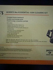 Hoppe’s No. 9 Essential Gun Cleaning Kit Pistol Rifle Shotgun Camo Bag & Felt