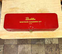 Revelation 12 Gauge Shotgun Cleaning Kit Deep Cleaning Red Metal Case w/ Rods