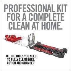 Real Avid Rifle Cleaning Kits – Complete Gun Snake Cleaning Kits with Rod, Bore