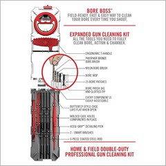 Real Avid Rifle Cleaning Kits – Complete Gun Snake Cleaning Kits with Rod, Bore
