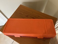 Vintage Hoppes 9 Gun Cleaning Kit With Orange Box