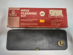 VTG Outers Gunslick No. 477 Rifle Cleaning Kit 22 Cal Hunting Nostalgia Red