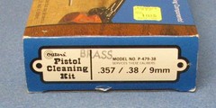 Vintage OUTERS Pistol & Revolver Cleaning Kit P-479.38 Caliber .357 – .38 – 9mm⭐
