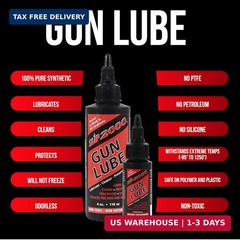 Gun Lube Buddy Pack Synthetic CLP Oil Needle Tip Applicator 4oz & 1oz Set
