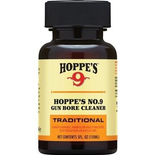 Hoppes #9 Gun Bore Cleaning Solvent 5 Ounce Bottle Cleaning Supplies 380083