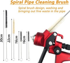27 Piece Spray Gun Cleaning Kit with Spray Gun Filters, Paint Gun Cleaning Kit