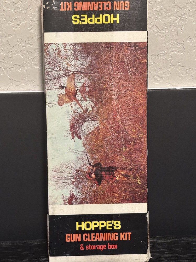 Hoppe’s .22 Caliber Orange Rifle Cleaning Kit U22 for Rifles Complete Set