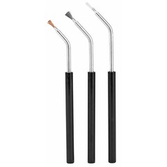 Birchwood Casey Angle Brush 3 Pack Nylon Bronze Stainless Precision Gun Cleaning