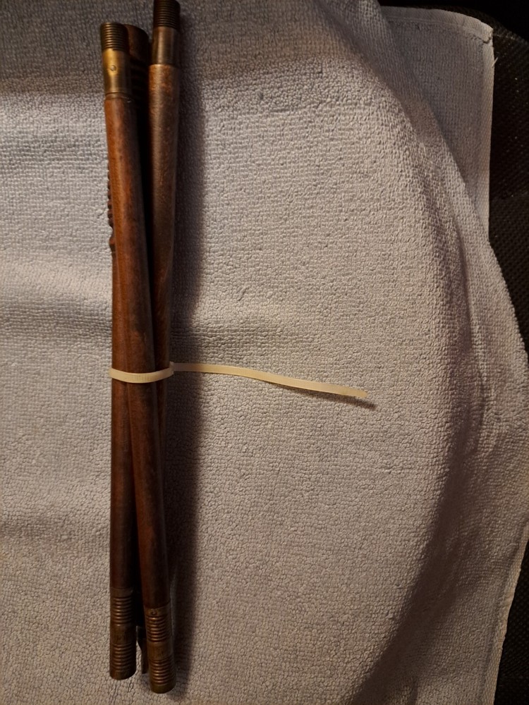 vintage BGI wooden shotgun cleaning rod