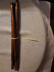 vintage BGI wooden shotgun cleaning rod