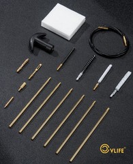 Universal Gun Cleaning Kit for .177 .22 9mm .40 .45 Rifle Handgun Airgun Accesso