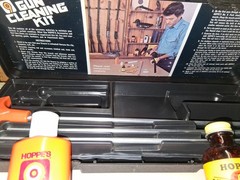 Hoppes Gun cleaning kit.
