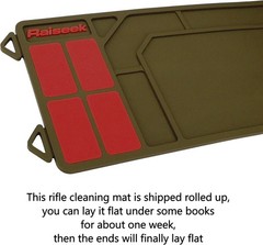 Raiseek Rifle Shotgun Cleaning Mat, Premium Large Magnetic Pad With Organizer Pa