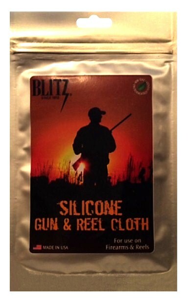 Blitz Gun & Reel Cloth, ideal for cleaning most firearms, Rod Reels Made in USA