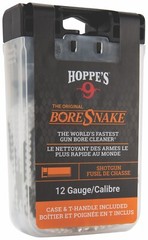 HOPPE’S 12 ga Shotgun Boresnake Den with Bronze bristles & Pull handle – 24035D