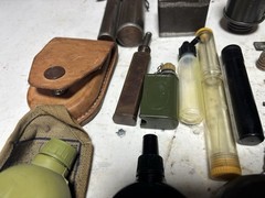 RARE Military Oiler Oil Bottle Collection.